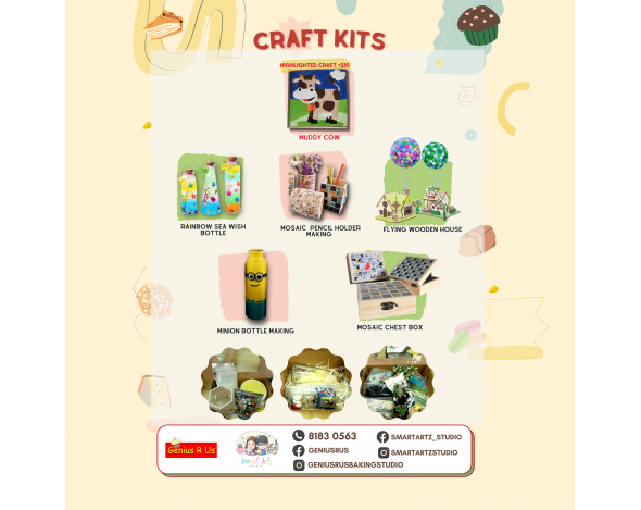 6 Bake & Craft Kits - Image 2